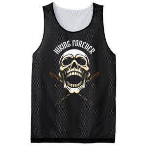 Hike Skull Mountain Trail Hiker Hiking Mesh Reversible Basketball Jersey Tank