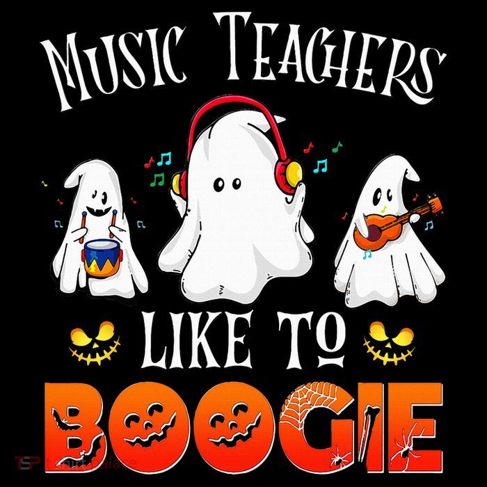 Halloween School Marching Band Music Teachers Like To Boogie Sustainable Bucket Hat