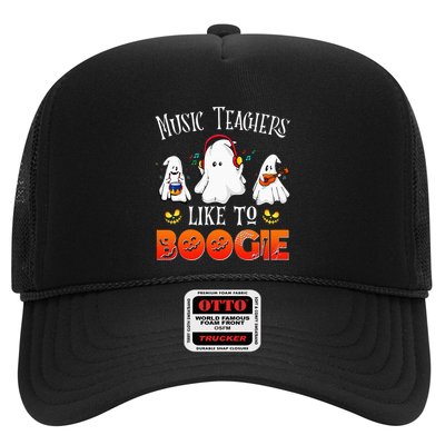 Halloween School Marching Band Music Teachers Like To Boogie Trucker Hat