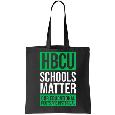 HBCU Schools Matter Historically Black College Pink & Green Tote Bag