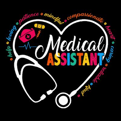 Heart Stethoscope Medical Assistant T-Shirt