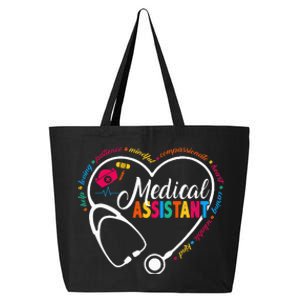 Heart Stethoscope Medical Assistant 25L Jumbo Tote