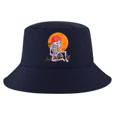 Halloween Shirt Men Boys Gamer Gaming Skeleton Cool Comfort Performance Bucket Hat