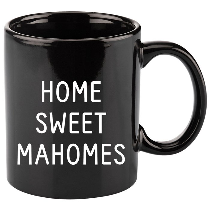 Home Sweet Mahomes 11oz C Handle Ceramic Mug
