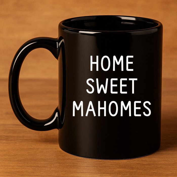 Home Sweet Mahomes 11oz C Handle Ceramic Mug