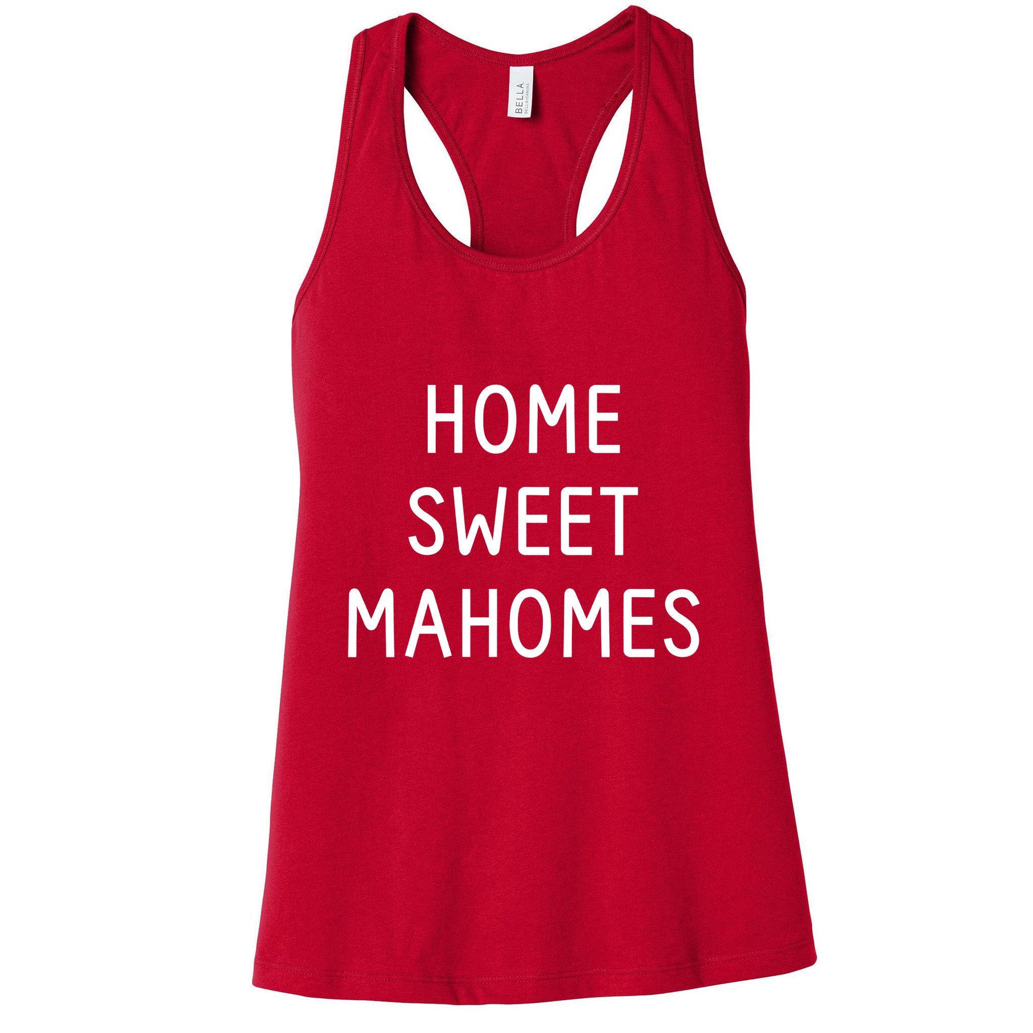 Home Sweet Mahomes Womens Tank Top