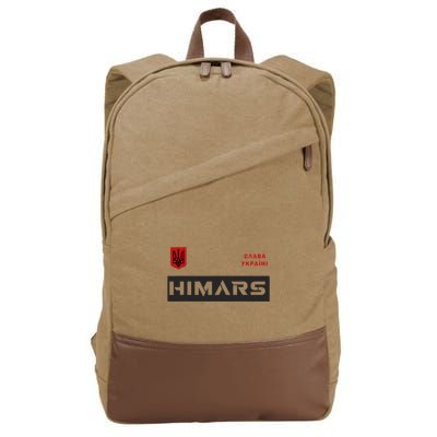 Himars System Military Army Glory To Ukraine Cotton Canvas Backpack