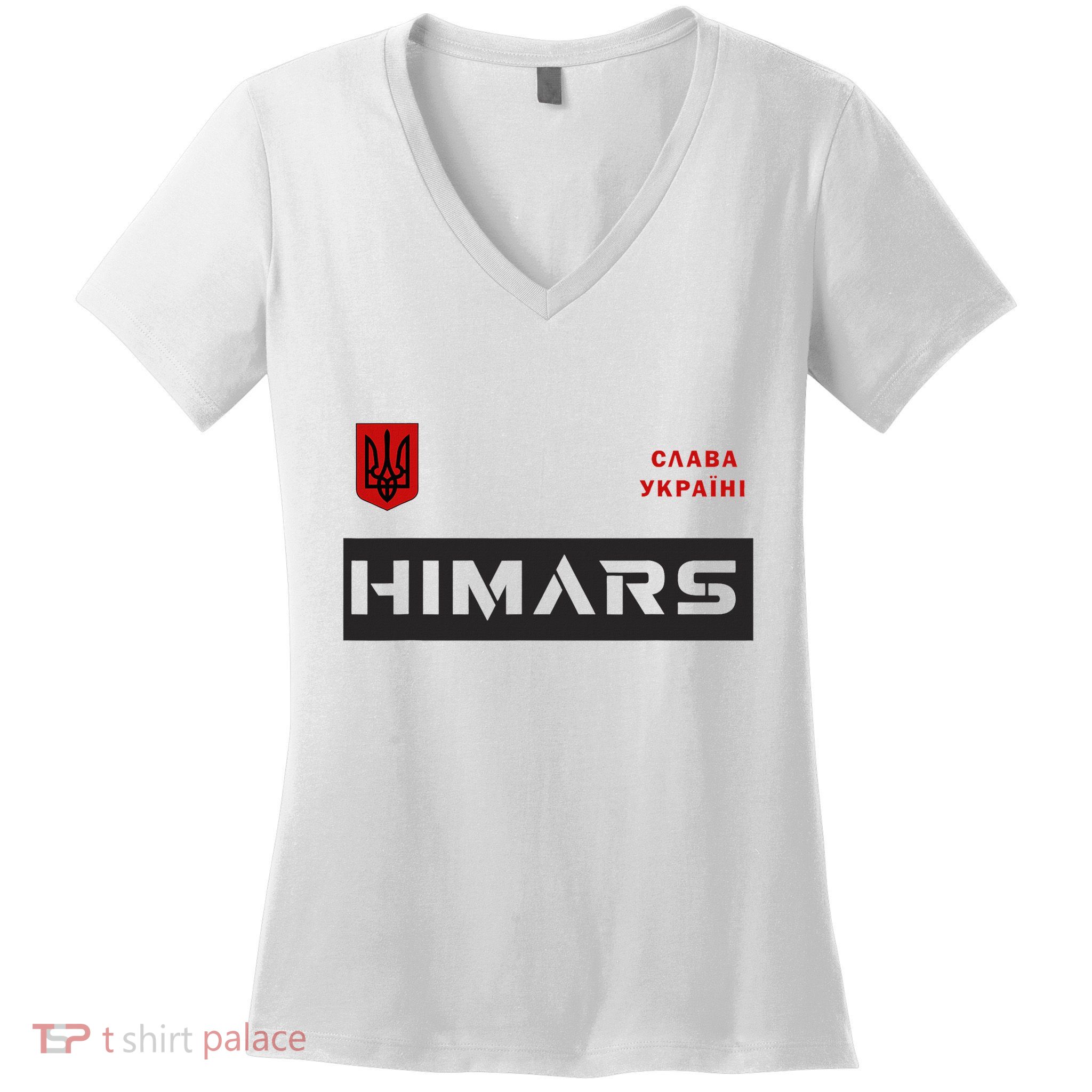 Himars System Military Army Glory To Ukraine Women's V-Neck T-Shirt