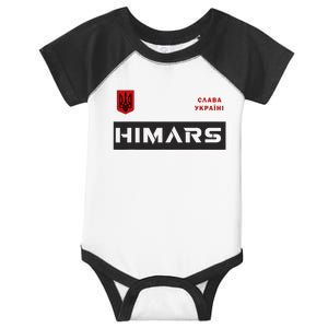 Himars System Military Army Glory To Ukraine Infant Baby Jersey Bodysuit