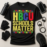 Hbcu Schools Matter Historical Black Colleges Cooling Performance Crew T-Shirt