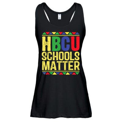 Hbcu Schools Matter Historical Black Colleges Ladies Essential Flowy Tank