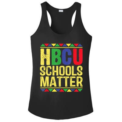 Hbcu Schools Matter Historical Black Colleges Ladies PosiCharge Competitor Racerback Tank