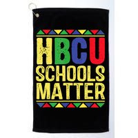 Hbcu Schools Matter Historical Black Colleges Golf Towel