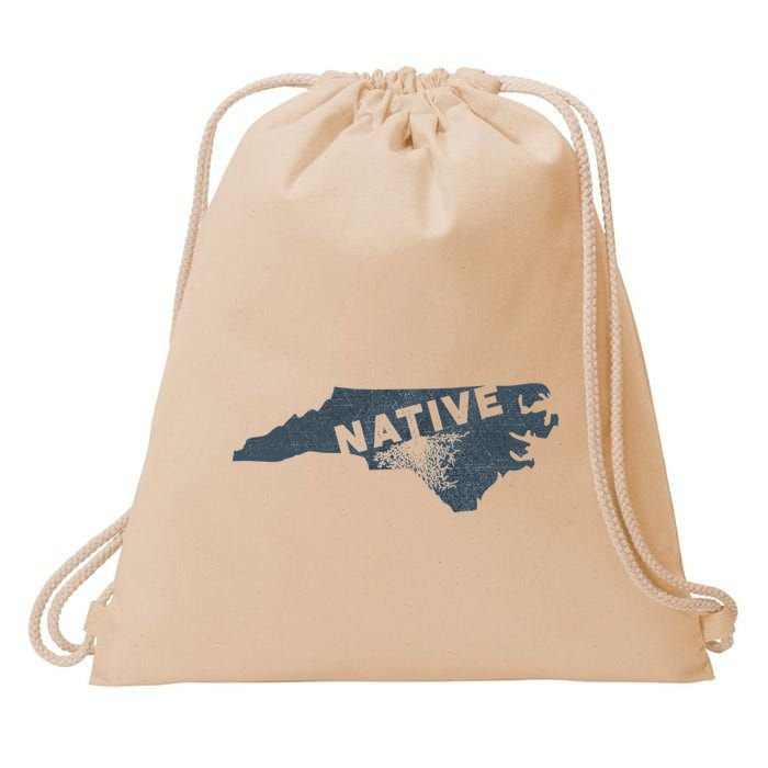 Home State Native North Carolina Drawstring Bag