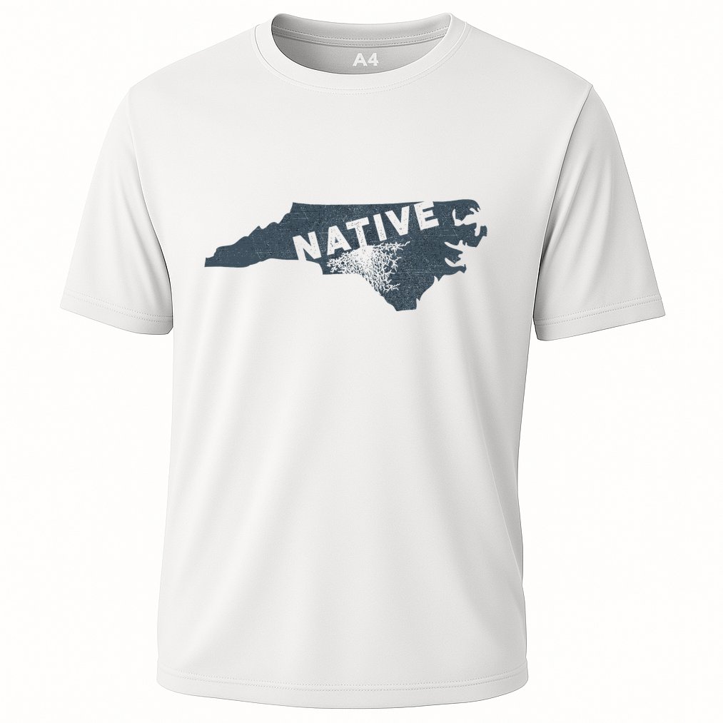 Home State Native North Carolina Cooling Performance Crew T-Shirt