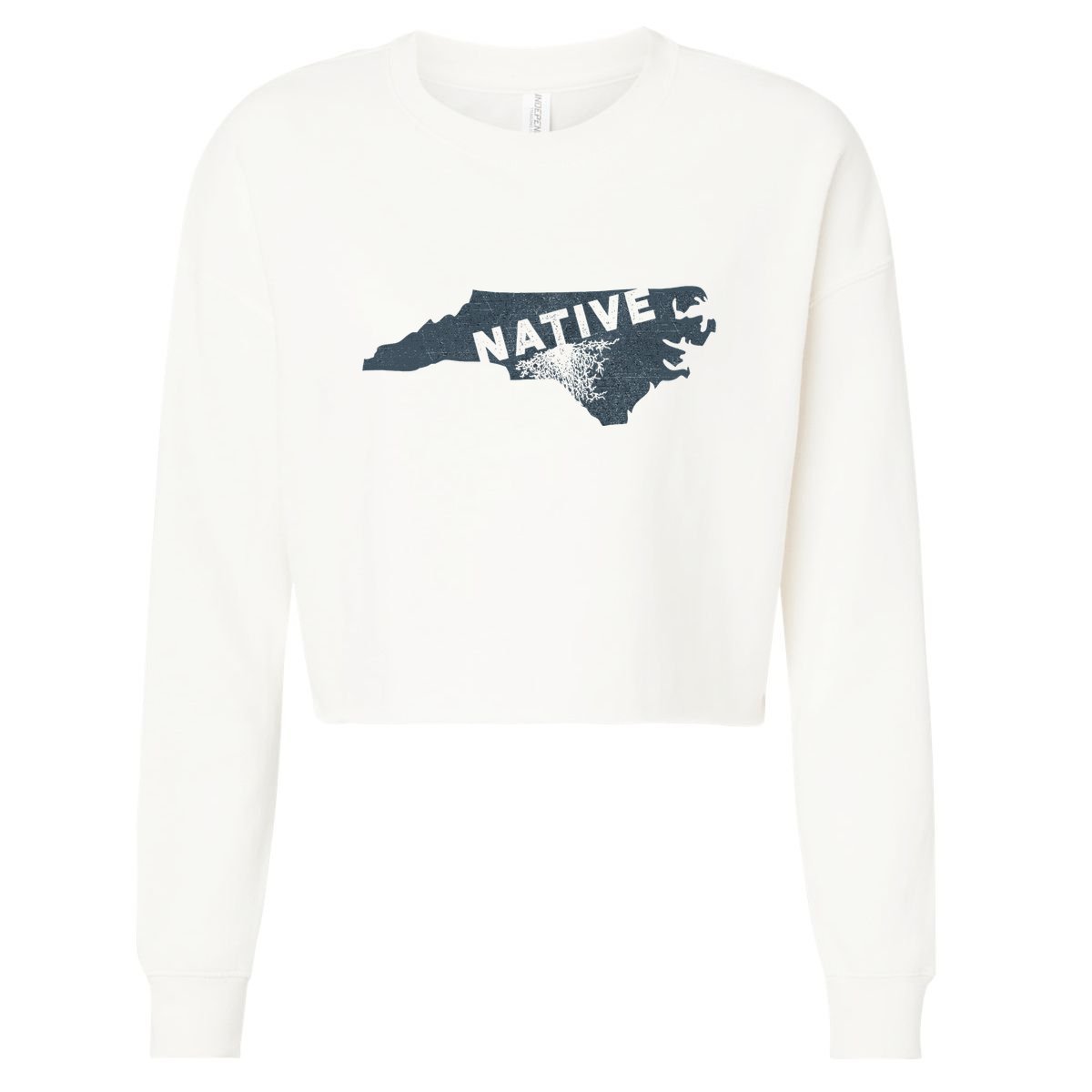 Home State Native North Carolina Cropped Pullover Crew