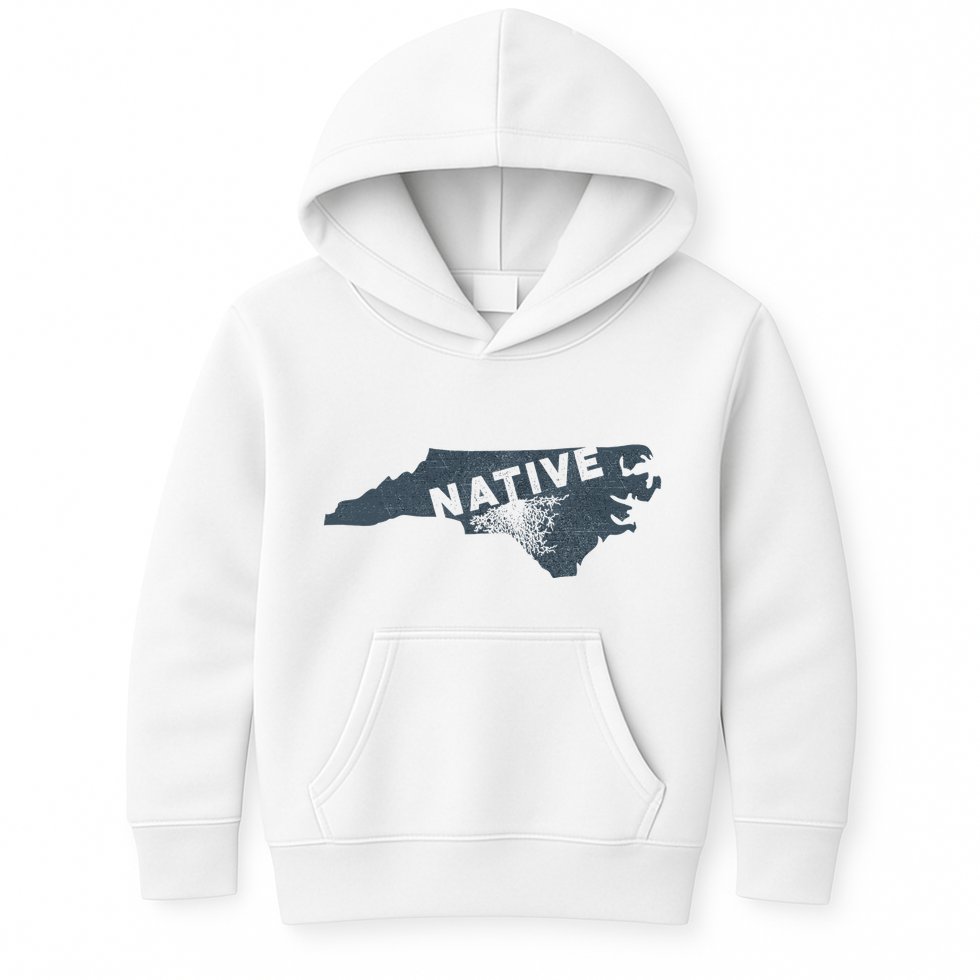 Home State Native North Carolina Kids Hoodie