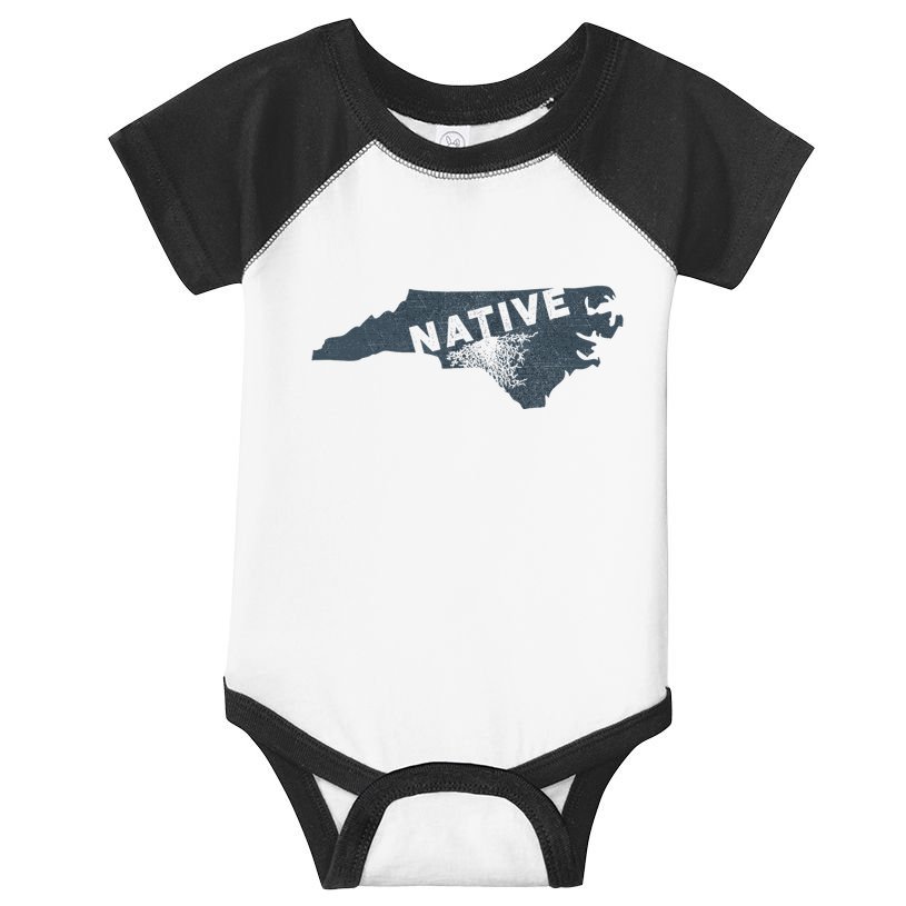 Home State Native North Carolina Infant Baby Jersey Bodysuit