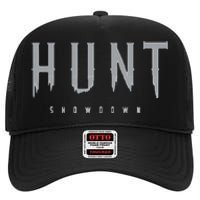 Hunt Showdown Necromancer Trait High Crown Mesh Back Trucker Hat