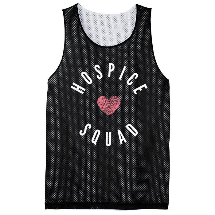 Hospice Squad Nurse Team Terminal Care Funny Mesh Reversible Basketball Jersey Tank