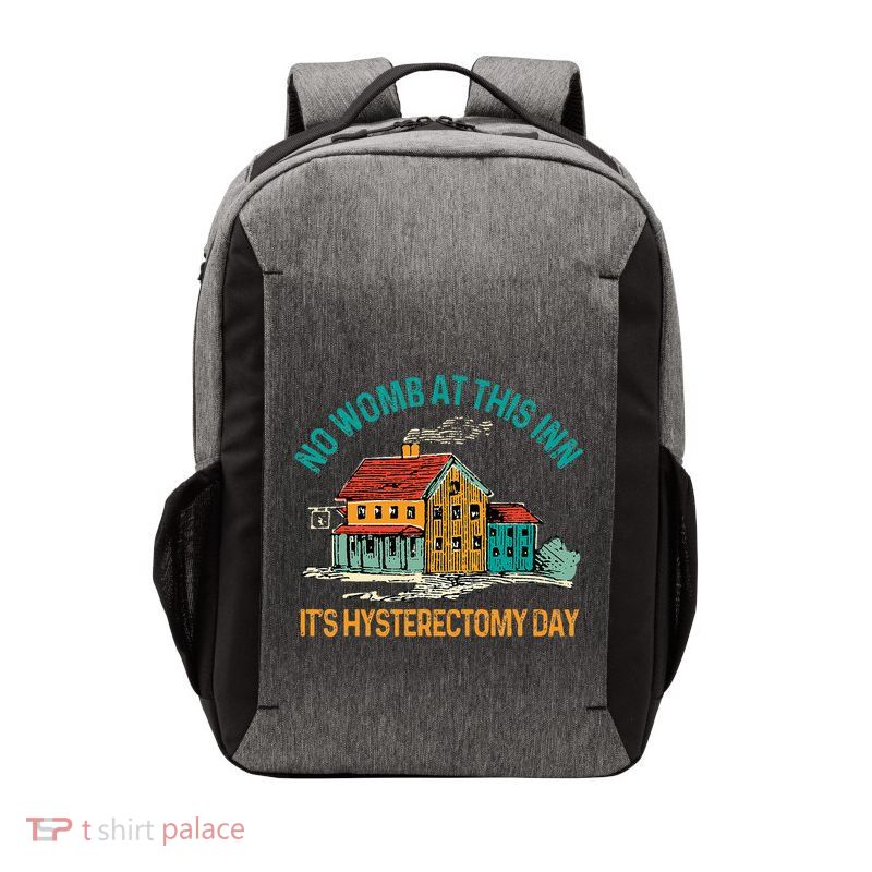 Hysterectomy Surgery No Womb At This Inn Hysterectomy Day Vector Backpack
