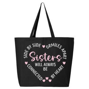 Heartshaped Sister Necklace Symbol of Eternal Bond 25L Jumbo Tote