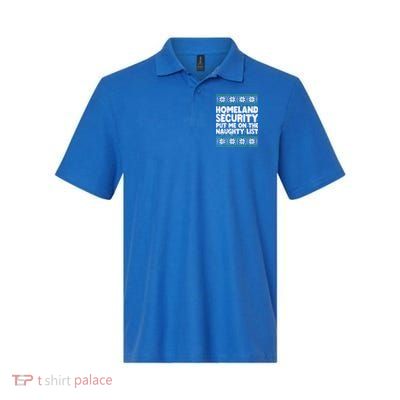 Homeland Security Naughty List Christmas Great Gift Polo