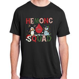 Hemonc Squad Nurse Christmas Hematology Oncology Hem Onc Adult ChromaSoft Performance T-Shirt