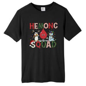 Hemonc Squad Nurse Christmas Hematology Oncology Hem Onc Tall Fusion ChromaSoft Performance T-Shirt