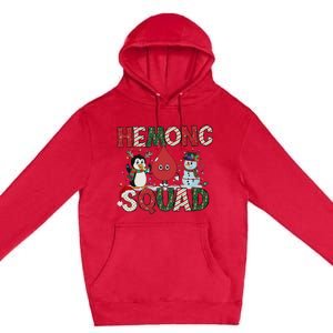 Hemonc Squad Nurse Christmas Hematology Oncology Hem Onc Premium Pullover Hoodie