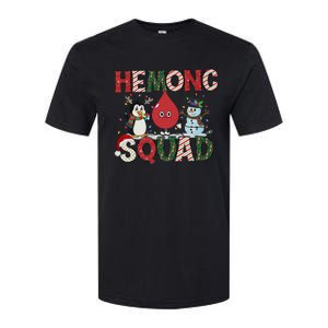 Hemonc Squad Nurse Christmas Hematology Oncology Hem Onc Softstyle CVC T-Shirt