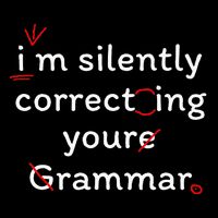 High School Nerd Math I Am Silently Correcting Your Grammar Flat Bill Trucker Hat
