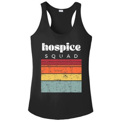 Hospice Squad Nurse Team Terminal Care Funny Ladies PosiCharge Competitor Racerback Tank