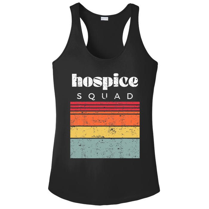 Hospice Squad Nurse Team Terminal Care Funny Ladies PosiCharge Competitor Racerback Tank