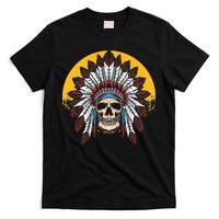 Headdress Skull Native American Heritage Native American T-Shirt