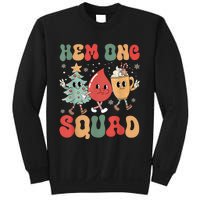 Hemonc Squad Nurse Christmas Hematology Oncology Hem Onc Sweatshirt