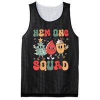 Hemonc Squad Nurse Christmas Hematology Oncology Hem Onc Mesh Reversible Basketball Jersey Tank