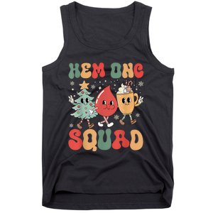 Hemonc Squad Nurse Christmas Hematology Oncology Hem Onc Tank Top