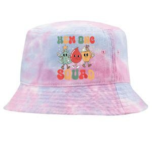 Hemonc Squad Nurse Christmas Hematology Oncology Hem Onc Tie-Dyed Bucket Hat