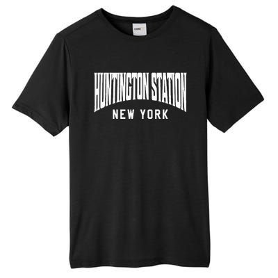 Huntington Station New York Tall Fusion ChromaSoft Performance T-Shirt