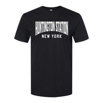 Huntington Station New York Softstyle CVC T-Shirt