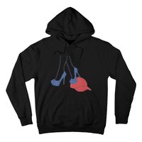 Heels Stepping On Red Maga Hat Election 2024 Hoodie