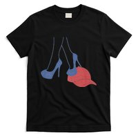 Heels Stepping On Red Maga Hat Election 2024 T-Shirt