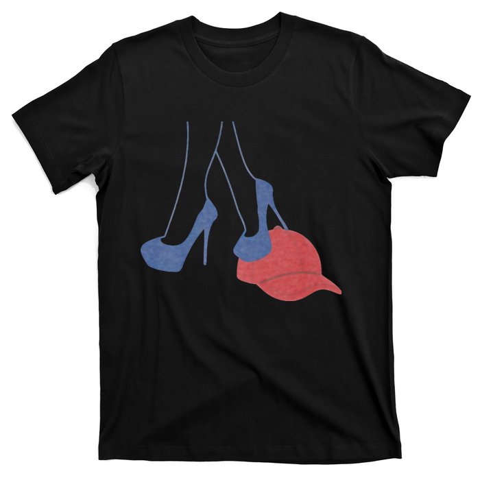 Heels Stepping On Red Maga Hat Election 2024 T-Shirt