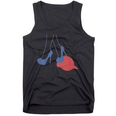 Heels Stepping On Red Maga Hat Election 2024 Tank Top