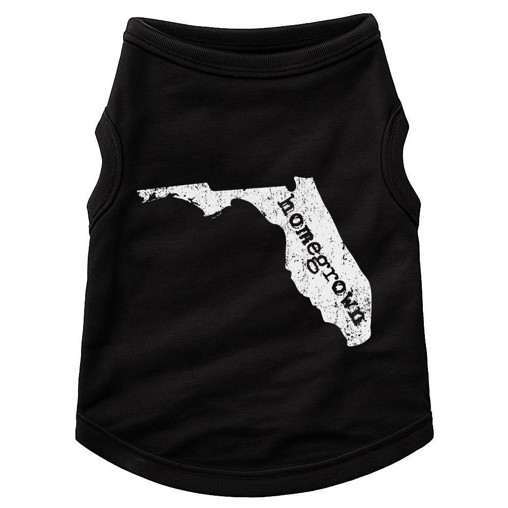 Home State Of Florida Homegrown Florida Native Gift Doggie Tank