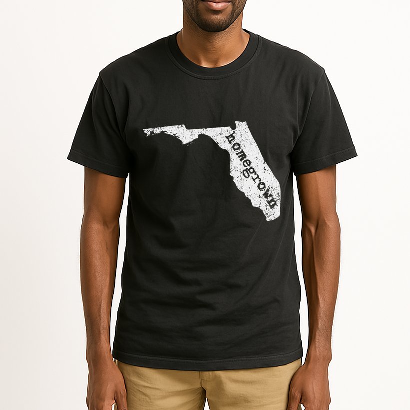 Home State Of Florida Homegrown Florida Native Gift Tall T-Shirt