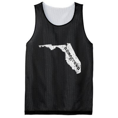 Home State Of Florida Homegrown Florida Native Gift Mesh Reversible Basketball Jersey Tank
