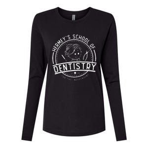 Hermey’S School Of Dentistry Christmas Dental Hygienist Womens Cotton Relaxed Long Sleeve T-Shirt