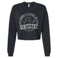 Hermey’S School Of Dentistry Christmas Dental Hygienist Cropped Pullover Crew